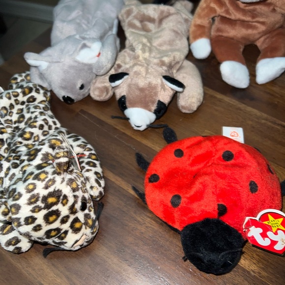 Ty Beanie Babies Lot of 6 Plushes - Picture 4 of 9